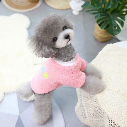 【犬服 犬 服 犬の服 秋服 冬服用】モコモコベイビーシャツ【ドッグウェア ボア マイヤーフリース 寒さ対策 ドッグ ペット ダックス トイプードル チワワ タムベディ あったか シーズー】[CN]