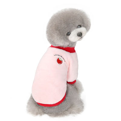 【犬服 犬 服 犬の服】モコモコ シャツ【ドッグウェア フリース マイヤー ボア ペット アウトレット ダックス トイプードル チワワ 服 タムベディ かわいい シーズー】[CN][GI]0
