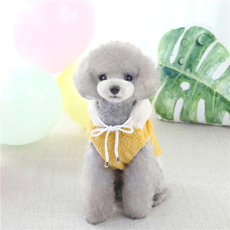 【犬服 犬 服 犬の服 ドッグウェア】モコモコホワイトフードパーカー【ペット アウトレット フリース マイヤー ボア ダックス トイプードル チワワ 服 タムベディ おしゃれ パグ】[CN][GI]
