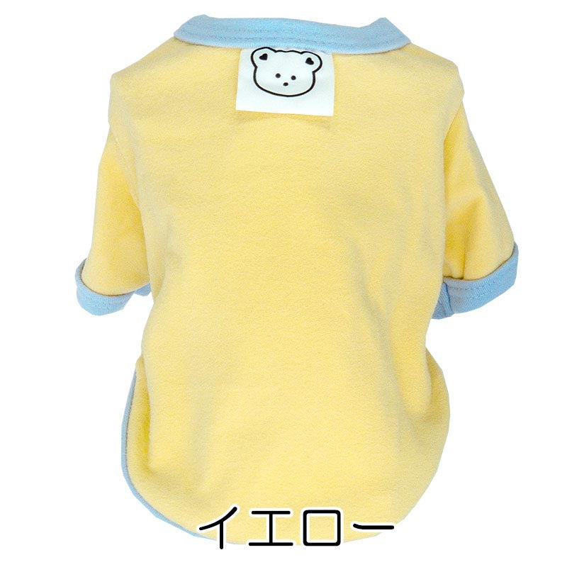 【犬服 犬 服 犬の服 秋服 冬服用】マフラー付きクマちゃんシャツ【マフラー 取り外し可能 ベア 寒さ対策 あったかドッグ ペット ウェア ダックス トイプードル チワワ タムベディ】[CN]