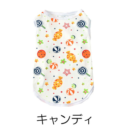 【犬服 犬 服 犬の服 春服 夏服用】マイフェイバリットシャツ【イチゴ 恐竜 ニワトリ キャンディ 涼しい  ドッグ ペット ウェア ダックス トイプードル チワワ タムベディかわいい ポメラニアン】[CN][GI]