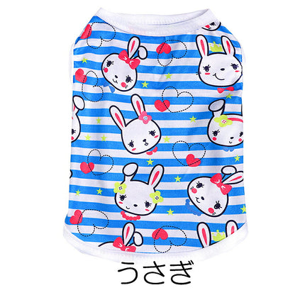【犬服 犬 服 犬の服 春服 夏服用】マイフェイバリットシャツ3《名入れ可能》【くま フラミンゴ フラワー うさぎ スイカドッグ ペット ウェア ダックス トイプードル チワワ タムベディ】[CN]