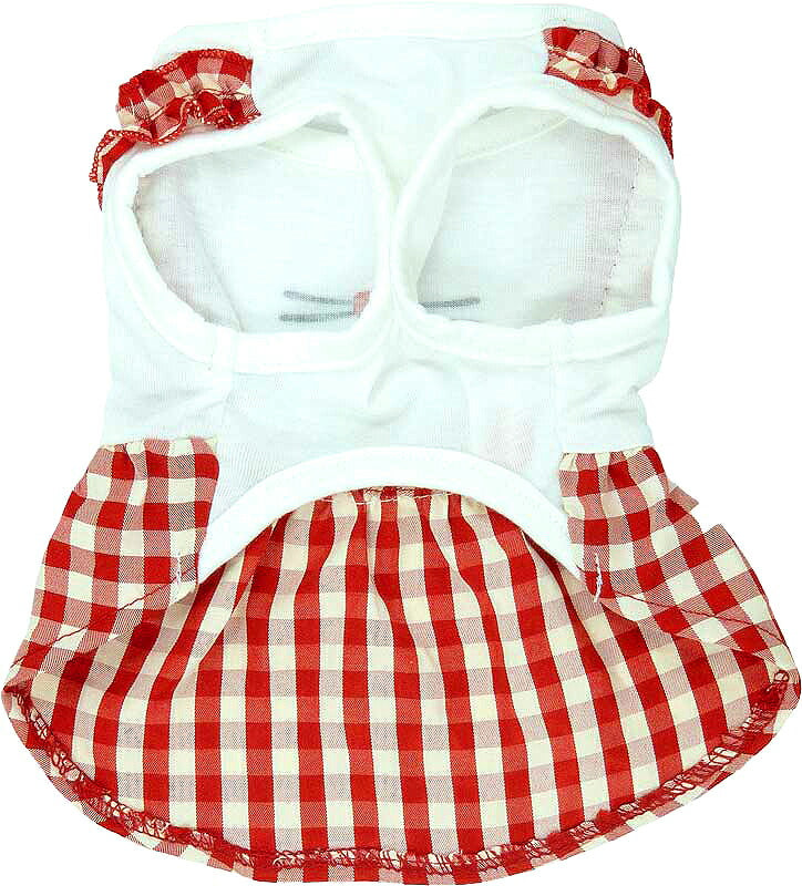 【犬 夏服 犬の服 春服用】ナイスデーワンピース【ドッグウェア ペット リボン フリル アウトレット ダックス トイプードル チワワ タムベディ かわいい パピヨン】[CN][GI]