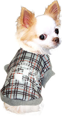 【犬服 犬 服 秋冬 犬の服】ノーブルチェック フリース【ドッグウェア ぽかぽか 寒さ対策 チェック トイプードル チワワ ダックス タムベディ おしゃれ ポメラニアン】[GI]