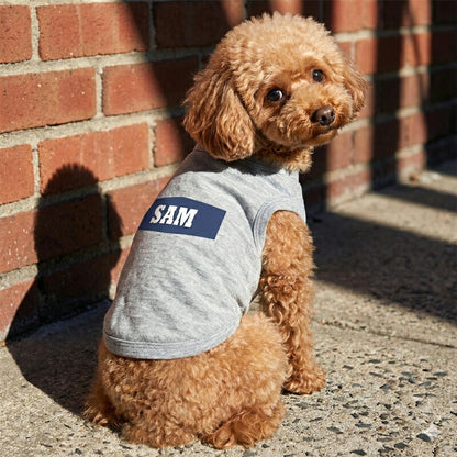 【犬服 犬 服 犬の服 名入れ 春秋服 冬服用】愛犬のお名前入りオールドファッション【シャツ レトロ カジュアル プリントドッグ ペット ウェア ダックス トイプードル チワワ タムベディかっこいい パピヨン】(O/L/)
