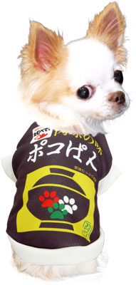 【犬服 犬 服 秋冬 犬の服 名入れ】愛犬のお名前入り お吸い物ワンコ シャツ【ドッグウェア お椀 パロディ チワワ ダックス トイプードル おもしろい コーギー タムベディ】(S/3/RI/H/)