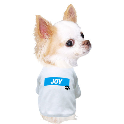 【犬服 犬 服 犬の服 名入れ 春服 夏秋服用】愛犬のお名前入り ラグランビッグスクエア【ネームプレート ドッグ ペット ウェア ダックス トイプードル チワワ タムベディ フレンチブル】(O/F/RA/L/)