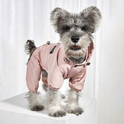 【犬服 犬 服 犬の服】レイニーデイレインコート【ドッグウェア 合羽 カッパ 雨具 梅雨 お散歩 チワワ ダックス トイプードル タムベディ キレイ系 シーズー】[CN]