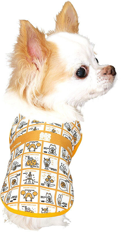 【犬服 犬 服 犬の服 名入れ 春服 夏服用】愛犬のお名前入り レトロファンシー【ドッグウェア 昭和レトロ ポップ キュート ペット ダックス トイプードル チワワ タムベディ】(S/3/N/H/)