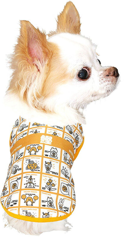 【犬服 犬 服 犬の服 名入れ 春服 夏服用】愛犬のお名前入り レトロファンシー【ドッグウェア 昭和レトロ ポップ キュート ペット ダックス トイプードル チワワ タムベディ】(S/3/N/H/)