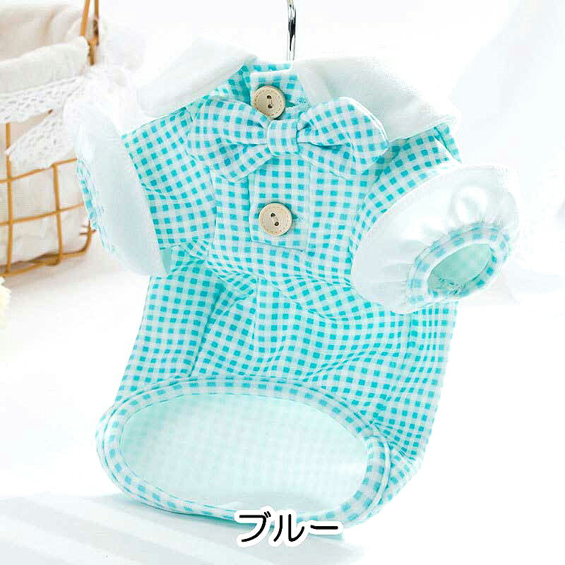 【犬 夏服 犬の服 春服用】《名入れ可能》リボンタイシャツ【ドッグウェア ペット アウトレット ダックス トイプードル チワワ タムベディ さわやか シーズー】[CN][GI]