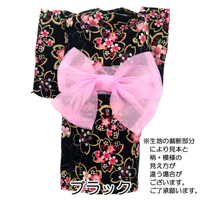 【犬服 犬 服 犬の服 春服 夏服用】鈴莉～りり～浴衣 《名入れ可能》《コサージュ別売》【ゆかた 和柄 お祭り 花火ドッグ ペット ウェア ダックス トイプードル チワワ タムベディ美しい ポメラニアン】[GI]