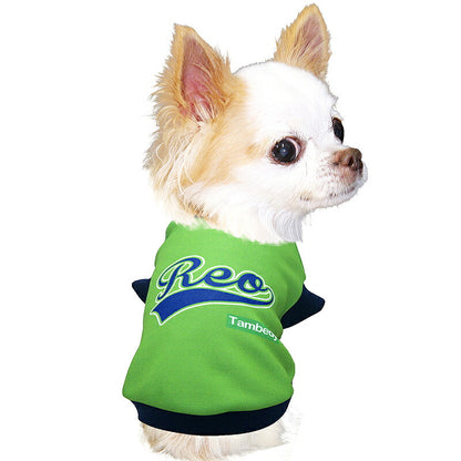 【犬服 犬 服 犬の服 名入れ 春秋服 冬服用】愛犬のお名前入り ライジング【おしゃれ スポーティ ユニセックスドッグ ペット ウェア ダックス トイプードル チワワ タムベディかっこいい ヨークシャー】(S/3/RI/H/)