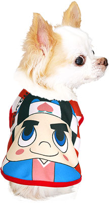 【犬服 犬 服 秋冬 犬の服 ドッグウェア 秋 冬用】三太郎ヒーローズ シャツ(3D)【桃太郎 浦島太郎 金太郎 昔話 ダックス トイプードル チワワ かわいい 柴犬 タムベディ】
