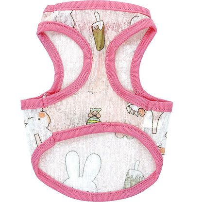 【犬 夏服 犬の服 春服用】シースルーシャツ【ドッグウェア ペット アウトレット フルーツ くま ユニコーン ダックス トイプードル チワワ 服 タムベディ おしゃれ シーズー】[CN]