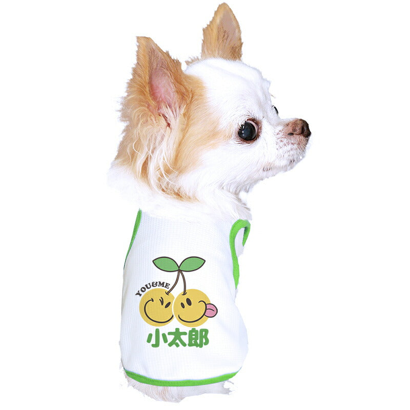 犬服 犬 服 犬の服 名入れ 春 夏服用】愛犬のお名前入り 接触冷感素材