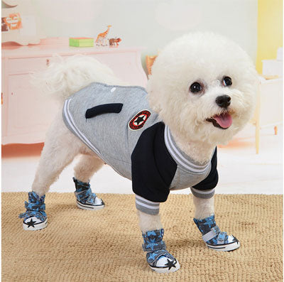 【犬服 犬 服 秋冬 犬の服】スターマーク【アウター ドッグウェア ペット アウトレット スタジャン ダックス トイプードル チワワ 服 タムベディ かっこいい マルチーズ】[CN]