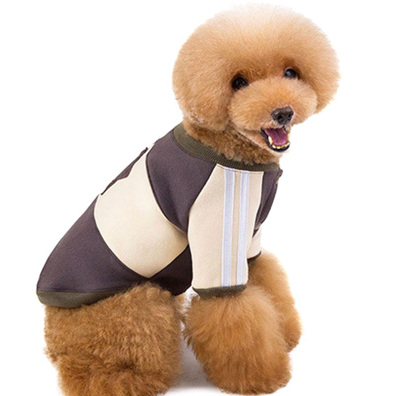 【犬服 犬 服 犬の服 春秋服 冬服用】スターマークトレーナー【前開き 袖あり 裏起毛 星柄 ドッグ ペット ウェア アウトレット ダックス トイプードル チワワ タムベディかっこいい パグ】[CN]