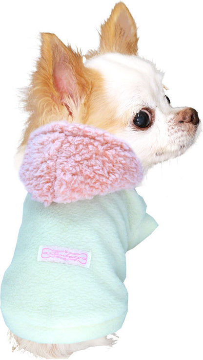【犬服 犬 服 犬の服 秋服 冬服用】スイートボアフリースパーカー【寒さ対策 モコモコ あったかドッグ ペット ウェア アウトレット ダックス トイプードル チワワ タムベディ おしゃれ】[GI]