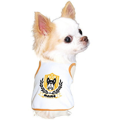 【犬服 犬 服 犬の服 服用 夏服用】愛犬のお名前入り 接触冷感素材 クール シンボルワン【日本製 濡らす 冷たい 冷房対策ドッグ ペット ウェア ダックス トイプードル チワワ タムベディ 涼しい パグ】(O/B/T/H/)