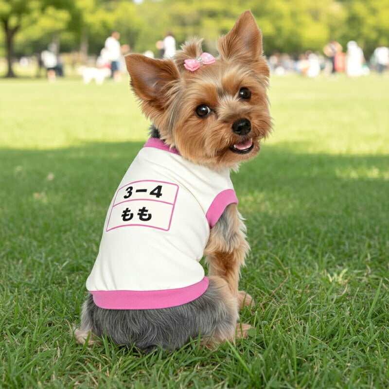 【犬服 犬 服 犬の服 秋服 冬服用 名入れ】愛犬のお名前入り 元気いっぱい体操服和柄【ドッグウェア 和柄 ダックス トイプードル チワワ おもしろ パグ タムベディ】(O/3/RI/H/)