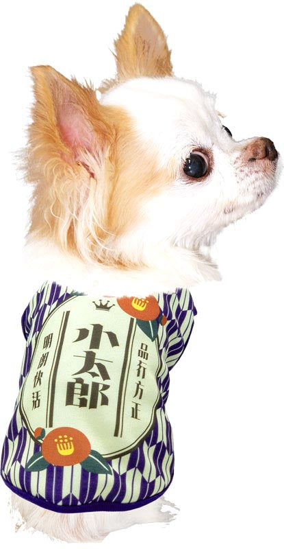 【犬服 犬 服 犬の服 名入れ 秋服 冬服用】愛犬のお名前入り 大正ロマン【レトロ モダン 和柄 和風ドッグ ペット ウェア アウトレット ダックス トイプードル チワワ タムベディ パピヨン】(S/3/N/H/)