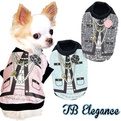 【犬服 犬 服 犬の服 ドッグウェア】TBエレガンス (3D)【卒業式 卒園式 おしゃれ ダックス トイプードル チワワ きれい ヨーキー タムベディ】
