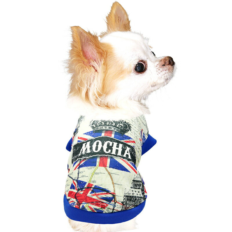 【犬服 犬 服 犬の服 春服 夏服用】愛犬のお名前入り ユニオンフラッグ【イギリス 国旗 ユニオンジャック 日本製ドッグ ペット ウェア ダックス トイプードル チワワ タムベディ かっこいい シーズー】(S/3/RI/H/)