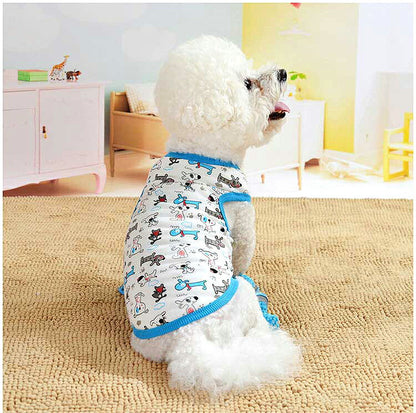 【犬 夏服 犬の服 春服用】《名入れ可能》バラエティシャツ【ドッグウェア ペット アウトレット 迷彩 アニマル ダックス トイプードル チワワ タムベディ かわいい パピヨン】[CN]