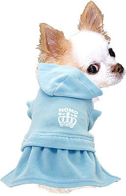 【犬服 犬 服 犬の服 名入れ】愛犬のお名前入り ベロアワンピース【ドッグウェア ペット クラウン 女の子 トイプードル チワワ ダックス おしゃれ シーズー タムベディ】(L/)[GI]