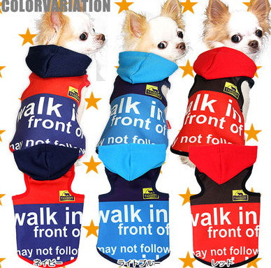 【犬服 犬 服 犬の服 ドッグウェア】ウォークイン パーカー