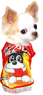 【犬 夏服 犬の服 名入れ 春服用】ひんやり 接触冷感素材 クール 愛犬のお名前入り ワンカレー シャツ【ドッグウェア トイプードル チワワ おもしろ シーズー 暑さ対策 タムベディ】(S/B/N/H/)