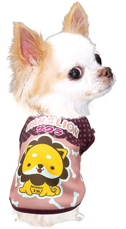【犬服 犬 服 犬の服 秋服 冬服用 名入れ】愛犬のお名前入りワンデライオン【ドッグウェア ドーナツ リング チワワ ダックス トイプードル かわいい マルチーズ タムベディ】(S/3/N/H/)