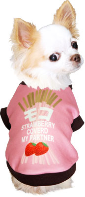 【犬服 犬 服 秋冬 犬の服 名入れ】愛犬のお名前入り ワンキー 【ドッグウェア お菓子 チワワ ダックス トイプードル おもしろい パッケージ ポメラニアン タムベディ】(S/3/RI/H/)