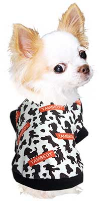 【犬服 犬 服 犬の服】ワンモー フリース 【ドッグウェア ぽかぽか 寒さ対策 犬柄 牛 トイプードル チワワ ダックス タムベディ おもしろい ヨークシャー】[GI]