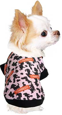 【犬服 犬 服 犬の服】ワンモー フリース 【ドッグウェア ぽかぽか 寒さ対策 犬柄 牛 トイプードル チワワ ダックス タムベディ おもしろい ヨークシャー】[GI]