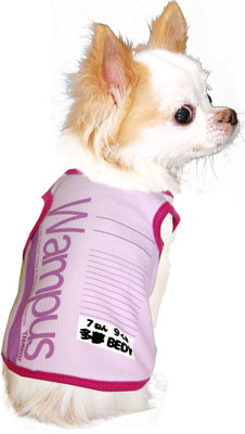 【犬 夏服 犬の服 名入れ 春服用】ひんやり 接触冷感素材 クール 愛犬のお名前入り ワンパス タンクトップ【ドッグウェア トイプードル チワワ おもしろ コーギー 暑さ対策 タムベディ】(S/B/N/H/)
