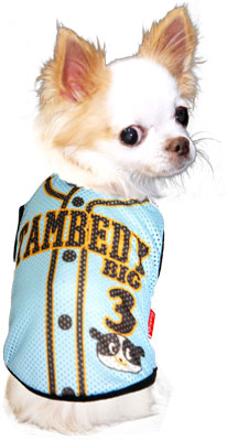 【犬服 犬 服 犬の服 名入れ】愛犬のお名前入り ワンプロ野球 メッシュシャツ【ドッグウェア 背番号 タンクトップ チワワ ダックス トイプードル おもしろ ポメラニアン タムベディ】(S/M/N/H/)