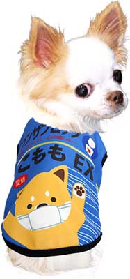 【犬服 犬 服 秋冬 犬の服 名入れ】愛犬のお名前入り ワンザブロック シャツ【ドッグウェア 風邪薬 パロディ チワワ ダックス トイプードル おもしろい コーギー タムベディ】(S/3/N/H/)