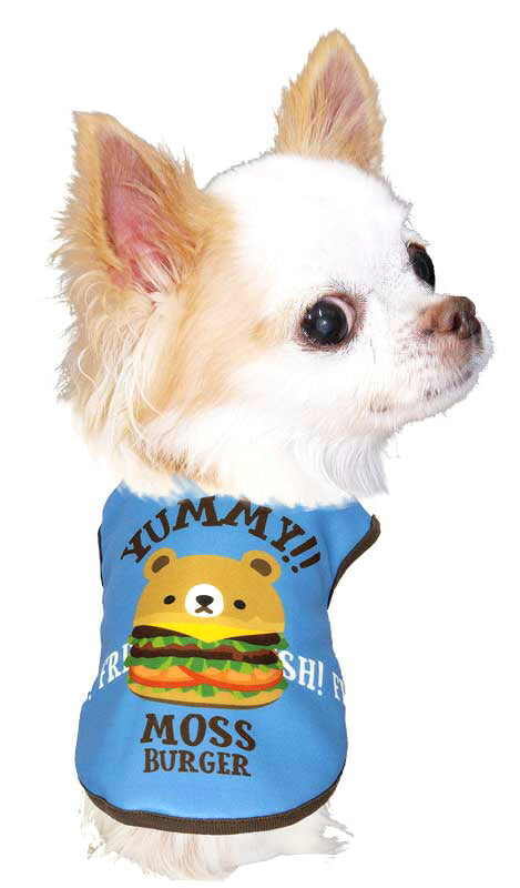 【犬服 犬 服 犬の服 名入れ 秋服 冬服用】愛犬のお名前入り ヤムバーガー【ドッグウェア ベア ハンバーガー ペット ダックス トイプードル チワワ タムベディかわいい ポメラニアン】(S/3/N/H/)